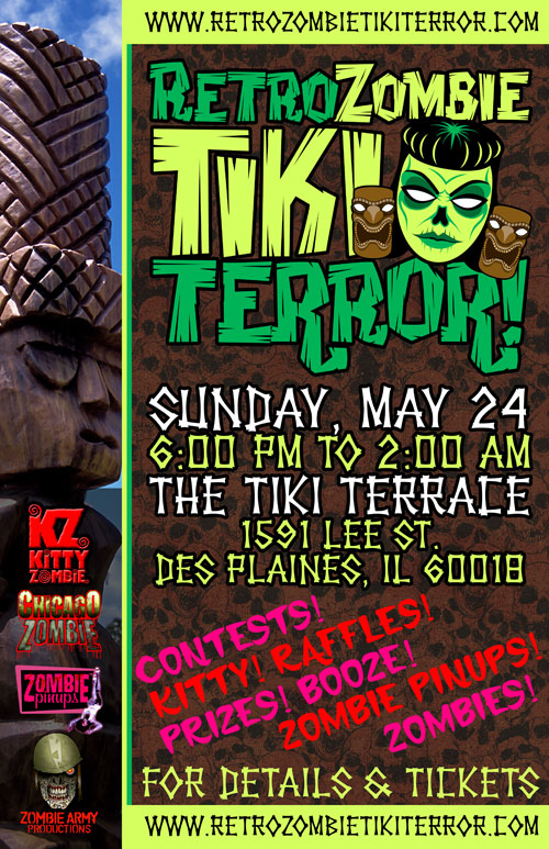 RETRO ZOMBIE TIKI TERROR!