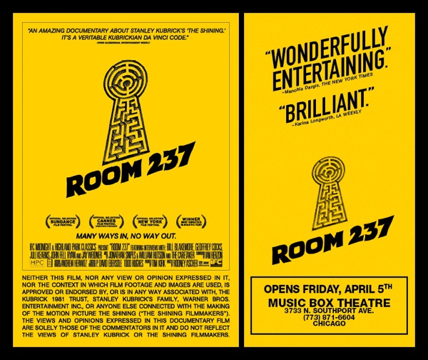 Room 237 at the Music Box Theatre