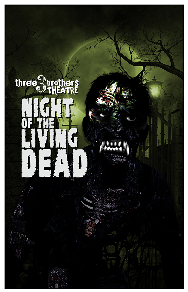 Night of the Living Dead at Three Brothers Theatre