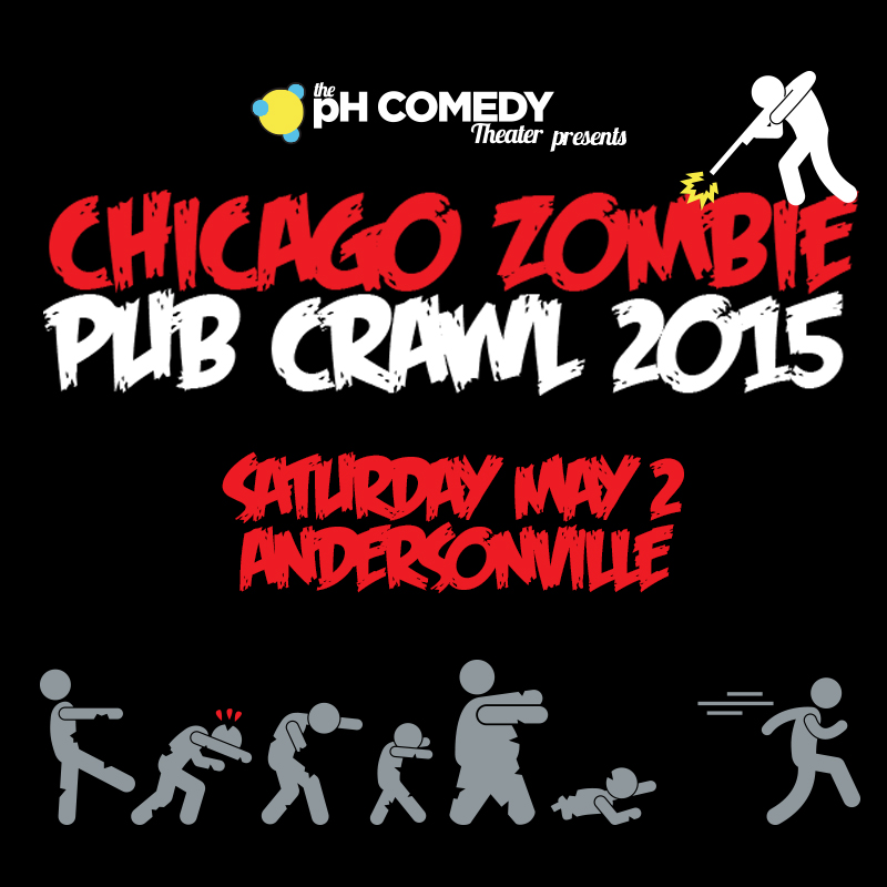 Chicago Zombie Pub Crawl 2015