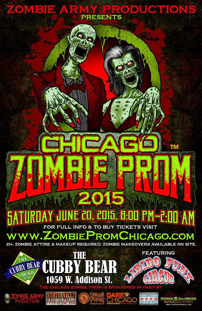 Zombie Prom Chicago 2015