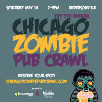 9th Annual Chicago Zombie Pub Crawl 2016