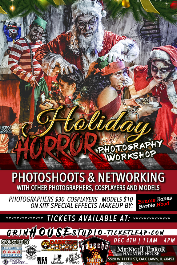 Holiday Horror Photography & Networking Workshop