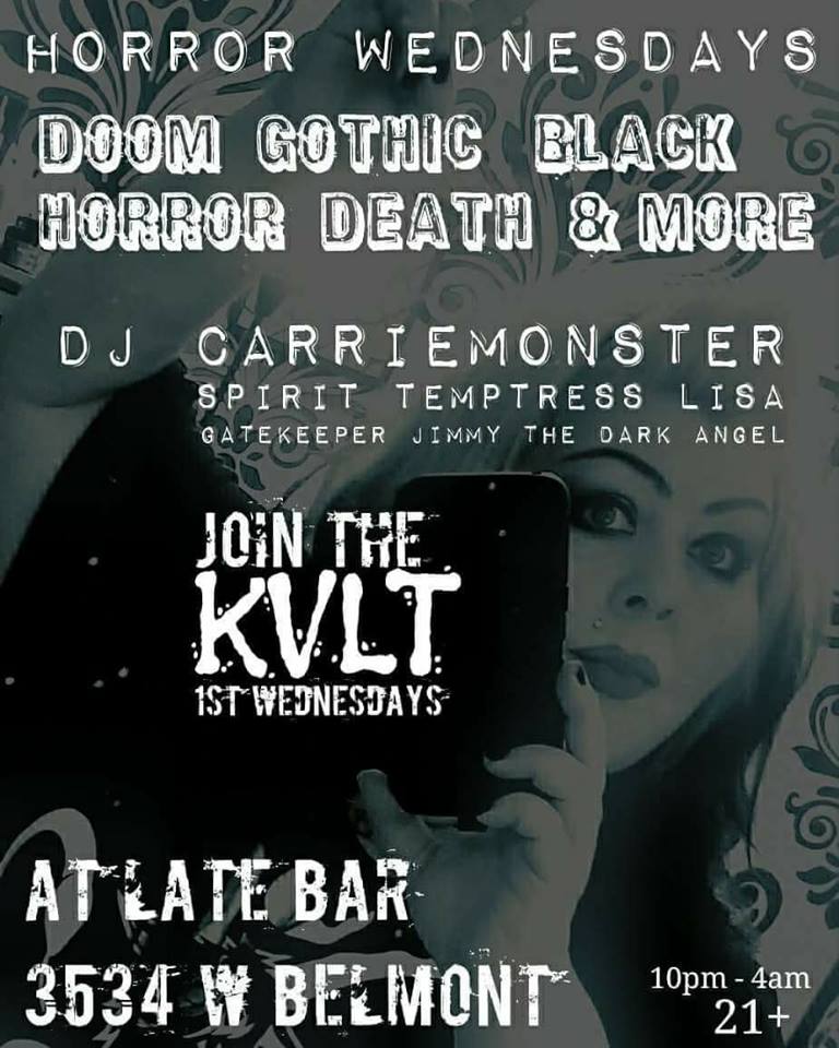 Horror Wednesdays at Late Bar